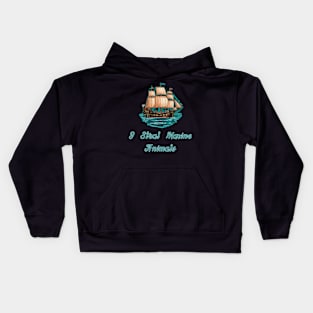 I Steal Marine Animals Kids Hoodie